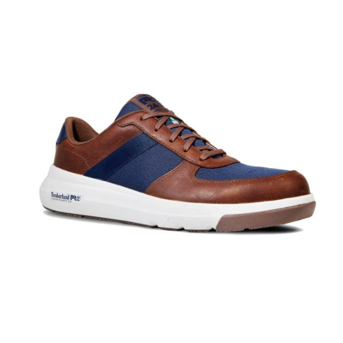 Chaussure de travail Timberland PRO Bridgeport TB0A417GEDU pour homme, embout composite athlétique - Brun/Marine - Image 11