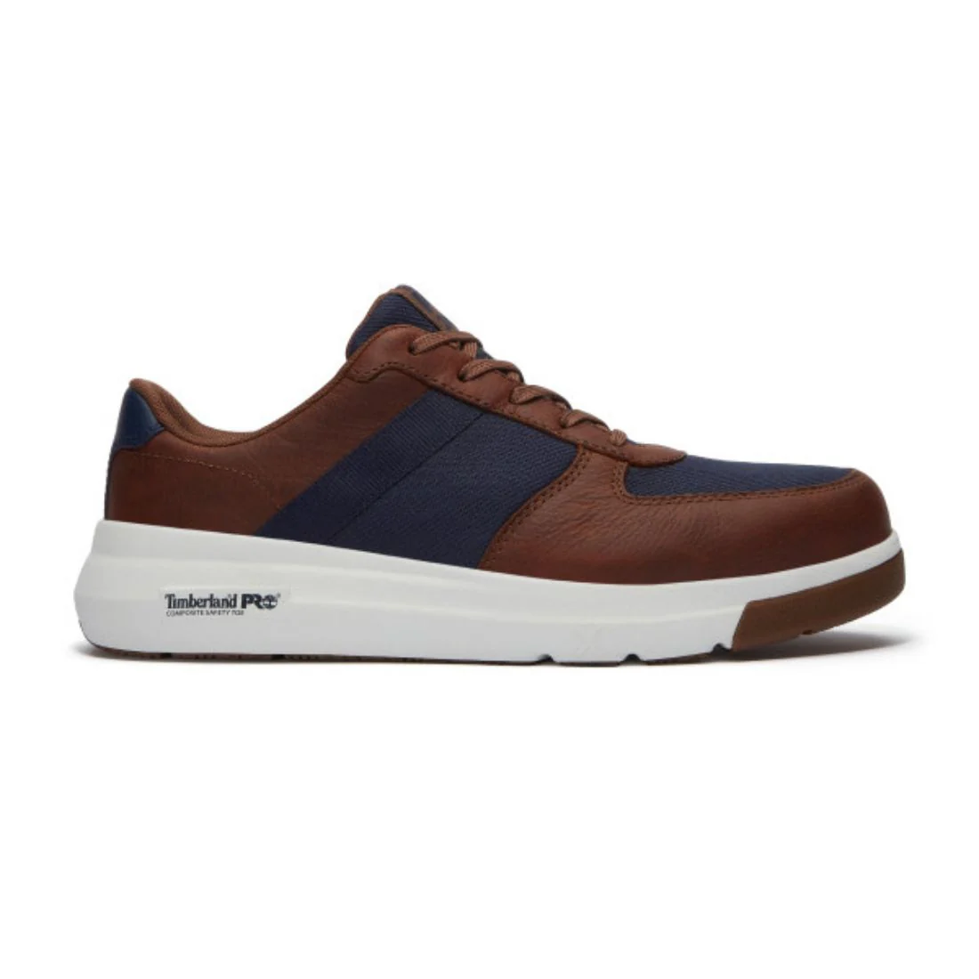 Chaussure de travail Timberland PRO Bridgeport TB0A417GEDU pour homme, embout composite athlétique - Brun/Marine - Image 2