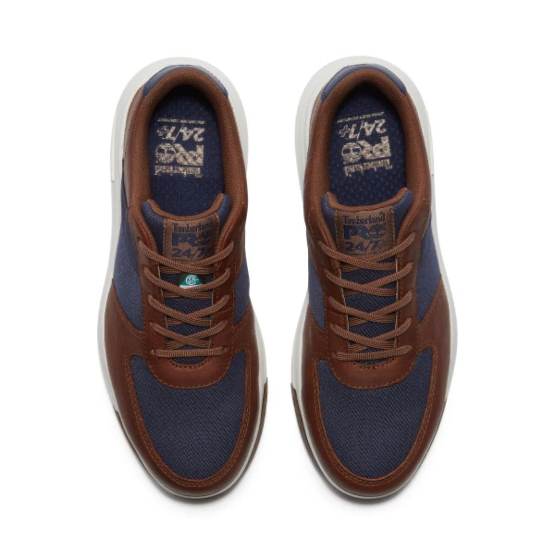Chaussure de travail Timberland PRO Bridgeport TB0A417GEDU pour homme, embout composite athlétique - Brun/Marine - Image 3