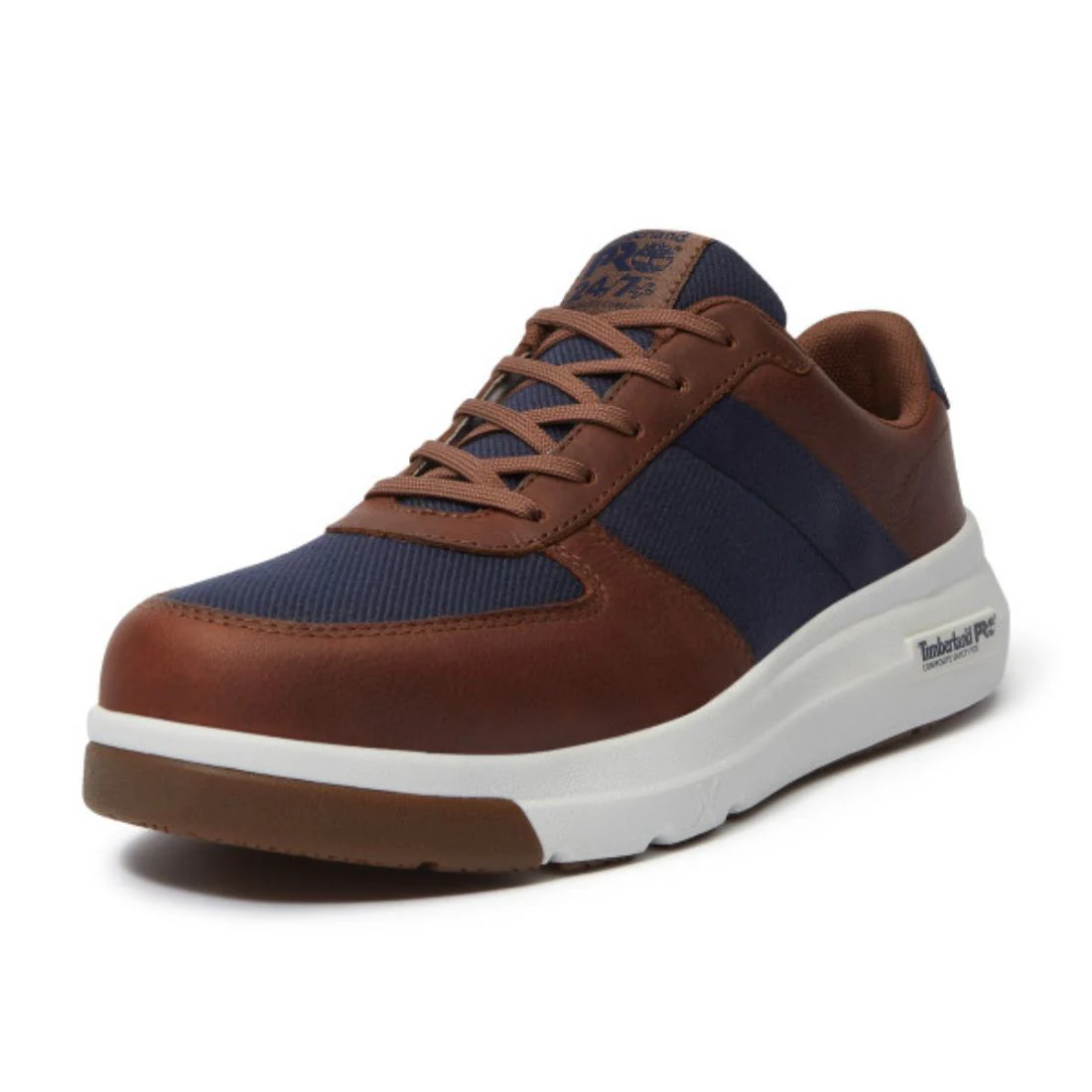 Chaussure de travail Timberland PRO Bridgeport TB0A417GEDU pour homme, embout composite athlétique - Brun/Marine - Image 4