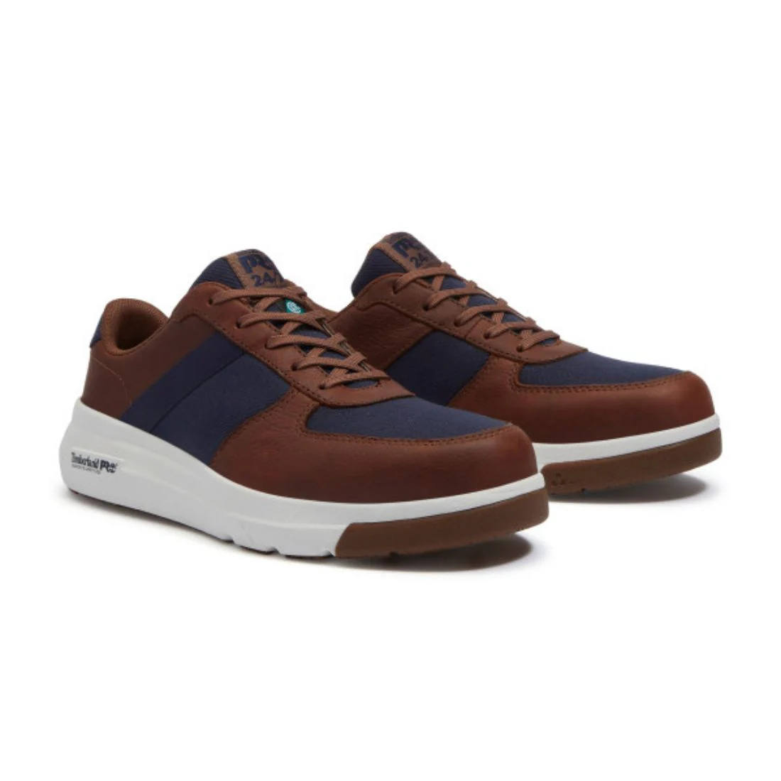 Chaussure de travail Timberland PRO Bridgeport TB0A417GEDU pour homme, embout composite athlétique - Brun/Marine - Image 7
