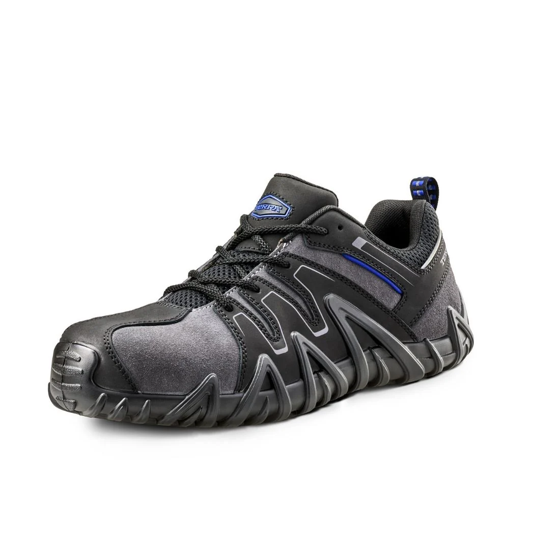 Chaussure de travail unisexe légère Terra Spider 3.0 à embout composite 1091BG - Noir/Gris - Image 3
