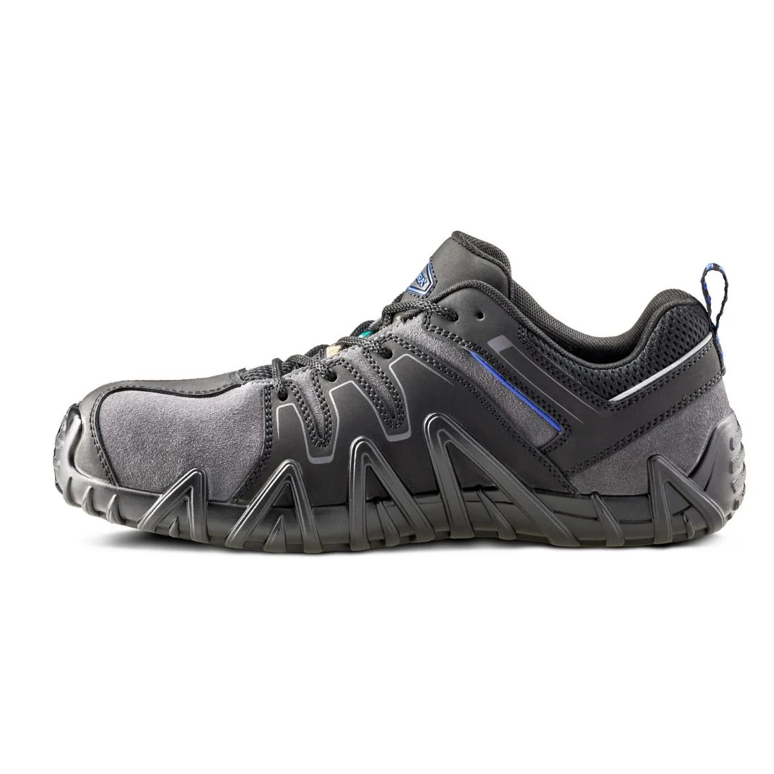 Chaussure de travail unisexe légère Terra Spider 3.0 à embout composite 1091BG - Noir/Gris - Image 4