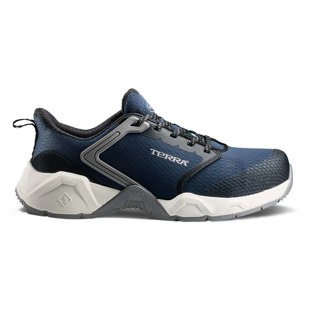 Chaussures de sécurité athlétiques unisexes Terra Vector 1276NV à embout composite - Bleu marine - Image 4