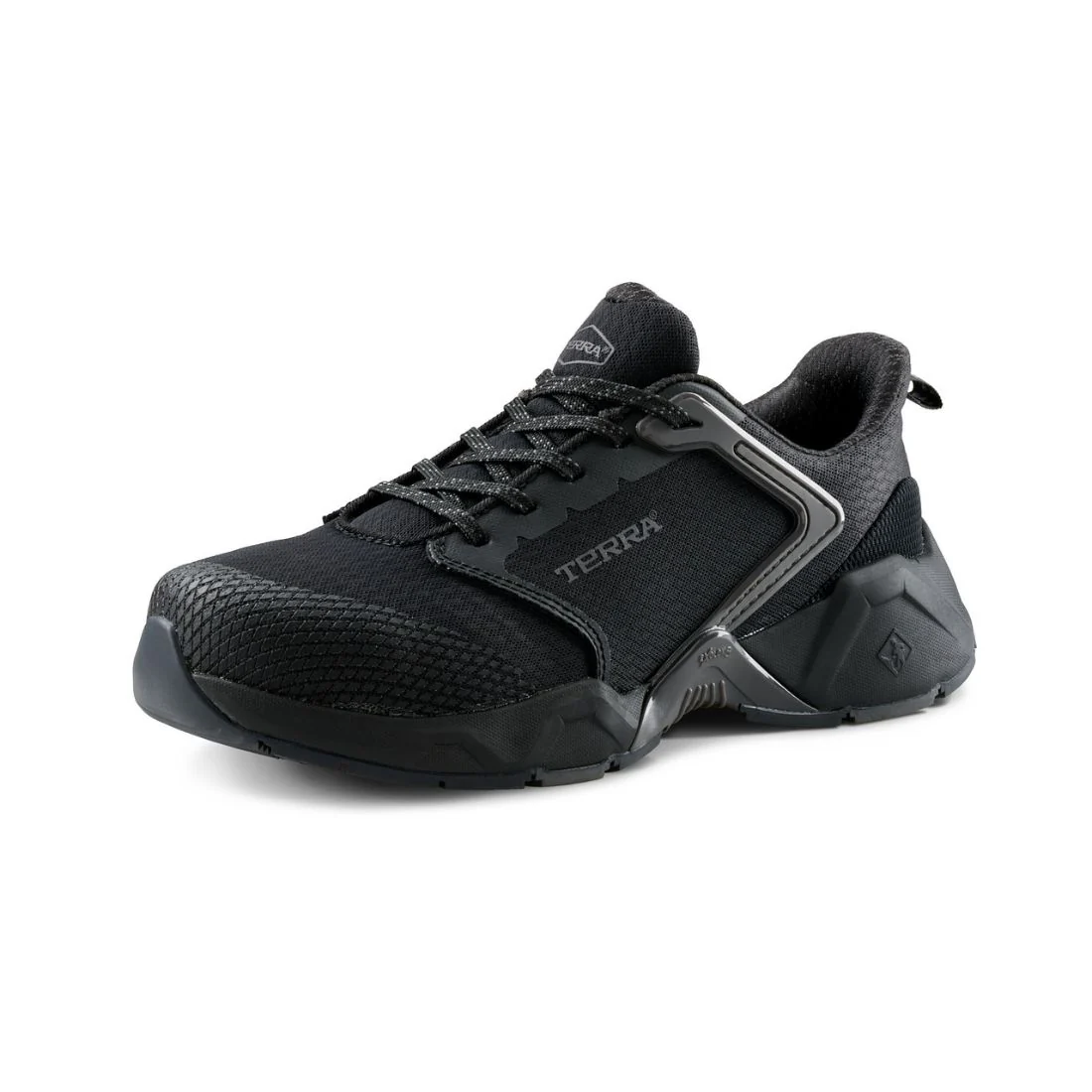 Chaussures de sécurité athlétiques unisexes Terra Vector 1298BK à embout composite SD+ - Noir - Image 3