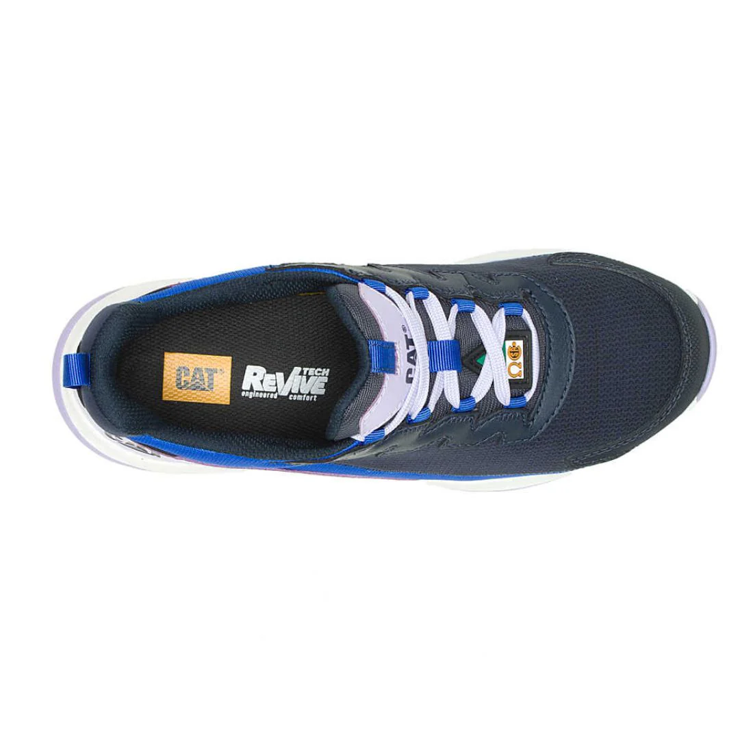 Chaussures de travail athlétiques CAT Streamline Runner pour femme à embout composite 725770 - Eclipse - Image 5