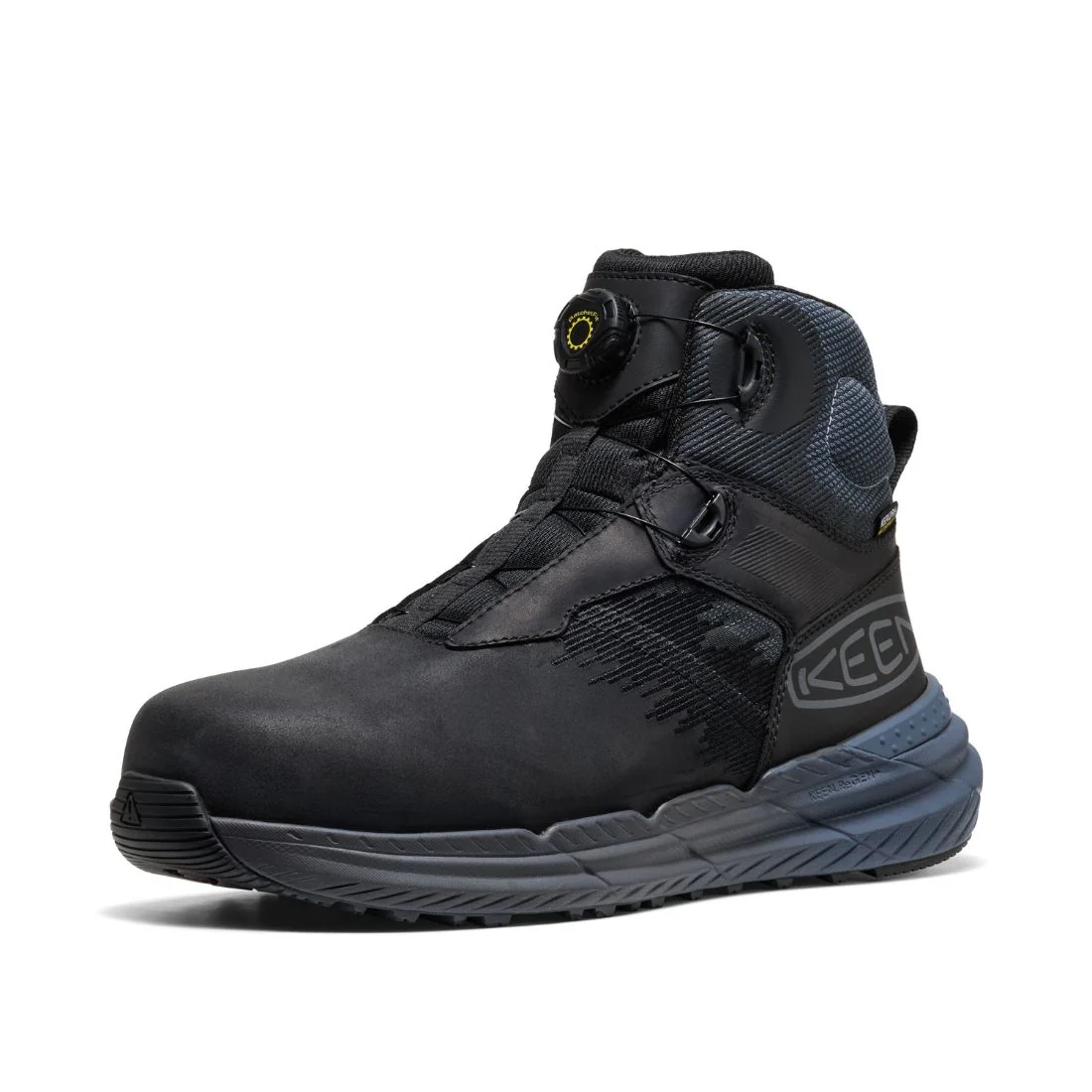 Chaussures de travail athlétiques Keen Snapline MID KEEN.RATCHETFIT WP à embout composite pour homme 1031646 - Image 3