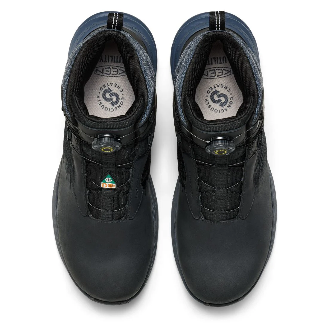 Chaussures de travail athlétiques Keen Snapline MID KEEN.RATCHETFIT WP à embout composite pour homme 1031646 - Image 6
