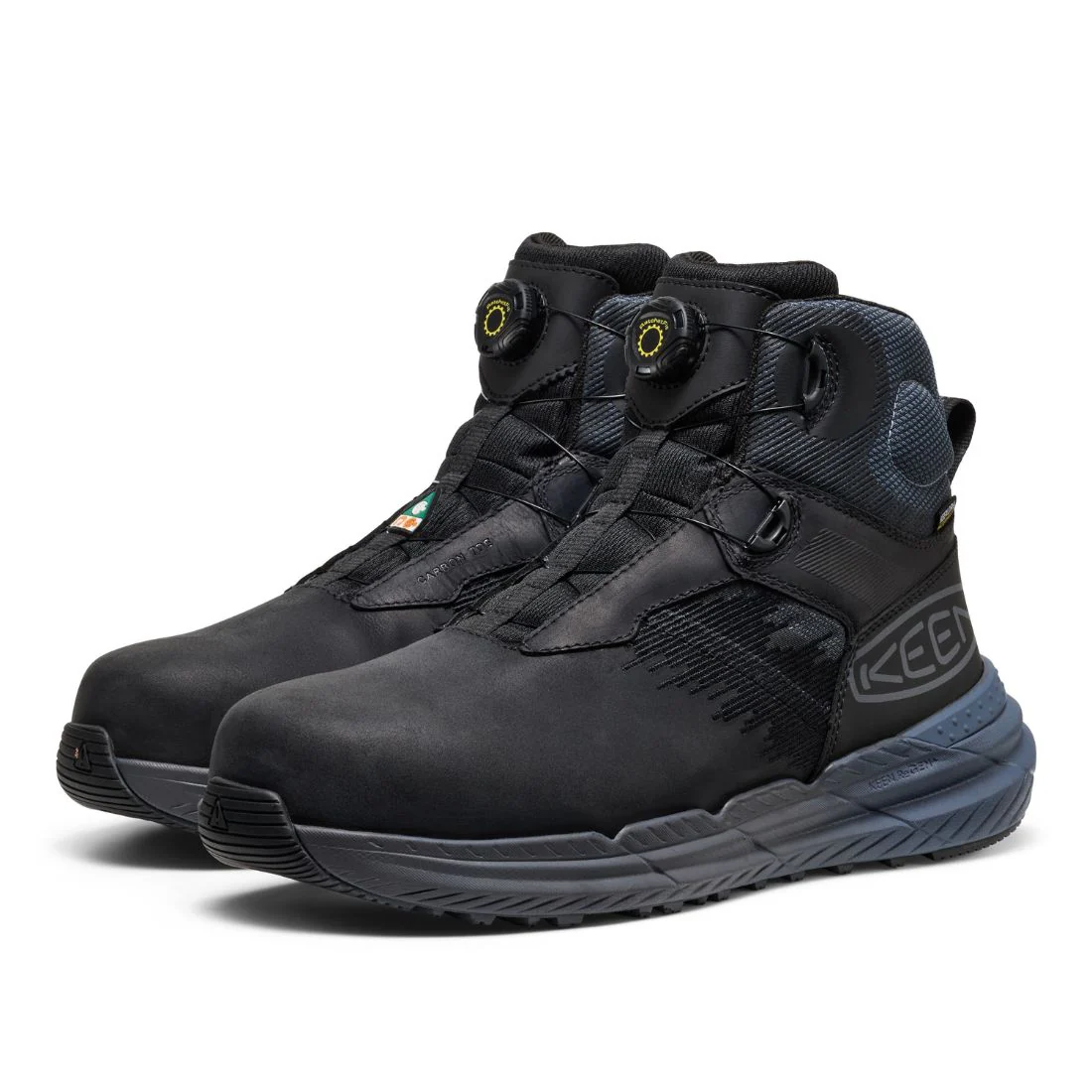 Chaussures de travail athlétiques Keen Snapline MID KEEN.RATCHETFIT WP à embout composite pour homme 1031646 - Image 8