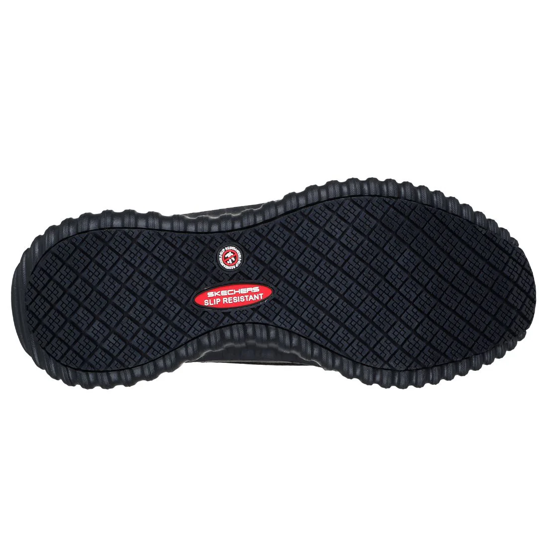 Chaussures de travail Skechers Cicades Ombray pour femmes, bout composite à enfiler 108224CABK - Noir - Image 3