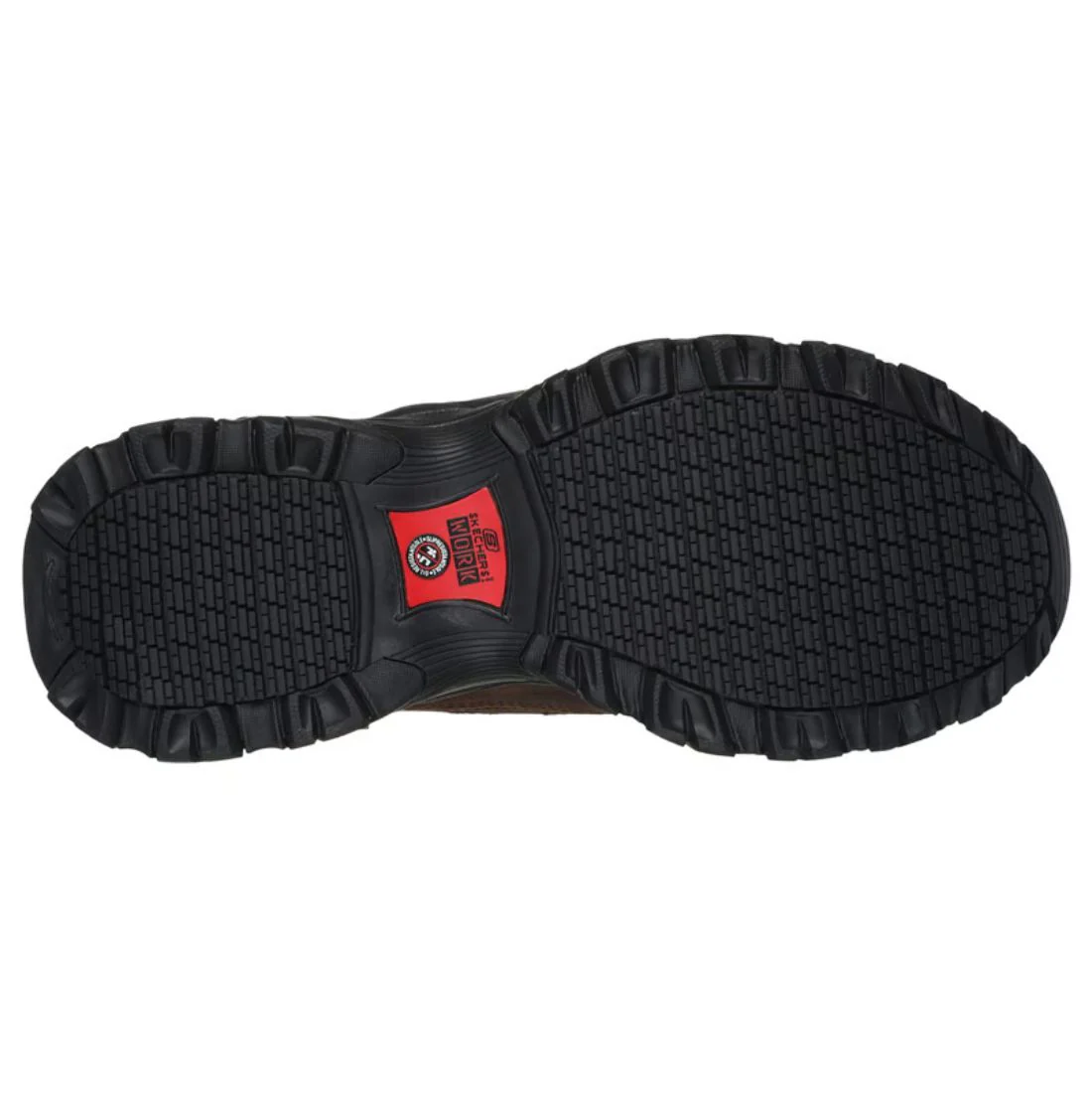 Chaussures de travail à enfiler Skechers Holdredge Ryker pour homme, embout composite 200234CADB - Brun - Image 5