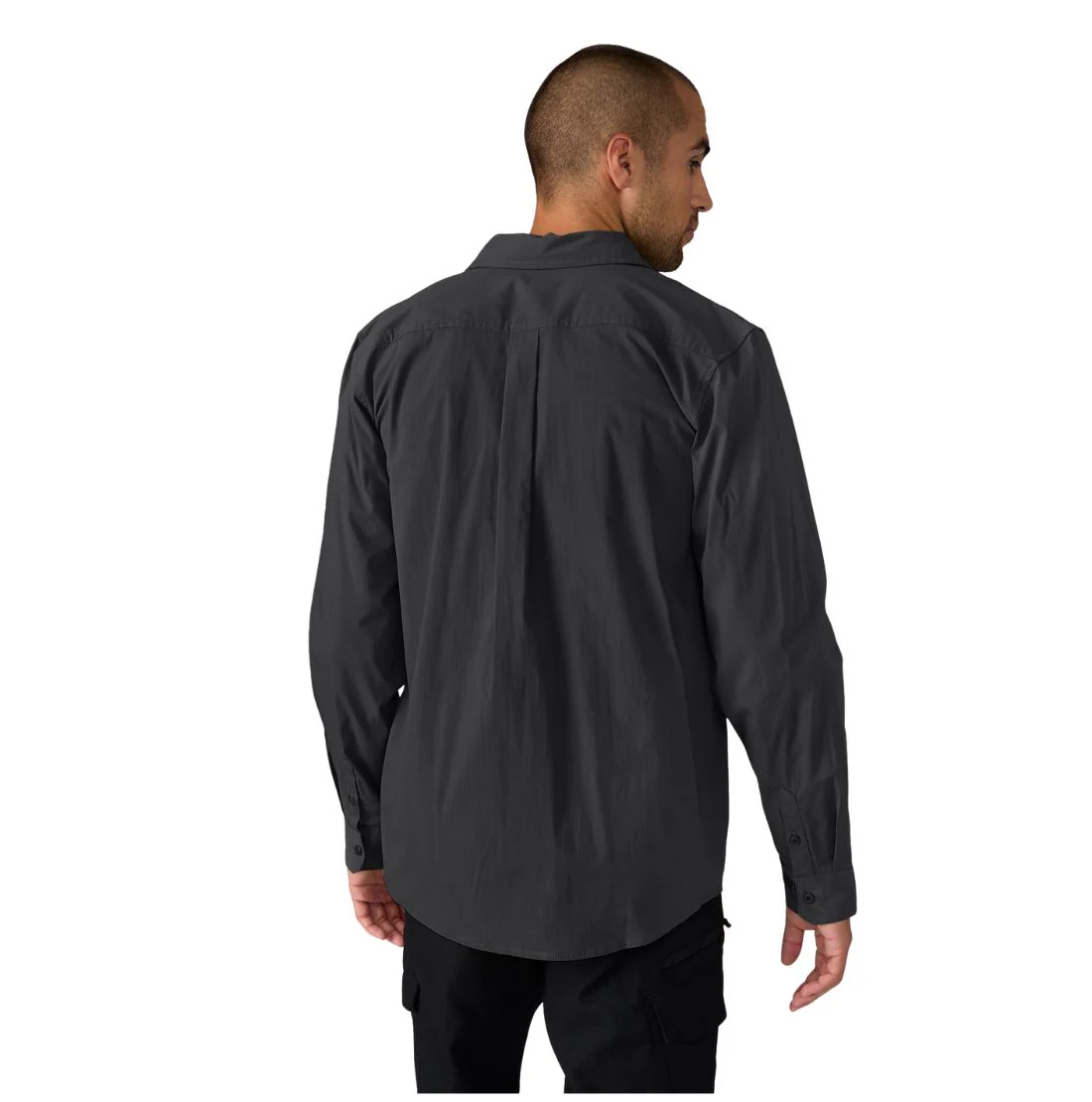 Chemise de travail utilitaire à manches longues Dickies Tradebuilt pour homme A879P - Noir - Image 2