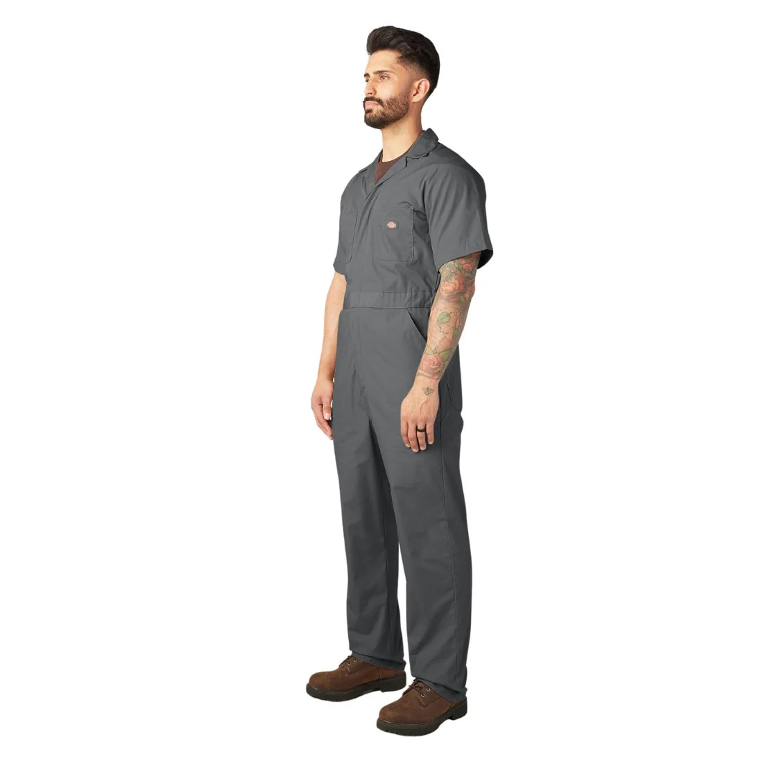 Combinaison à manches courtes Dickies pour homme D33999 - Gris - Image 5