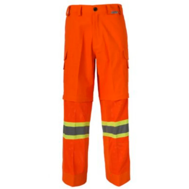 Pantalon de travail Coolworks cargo ventilé à haute visibilité pour hommes- CW2ORGA - Image 3