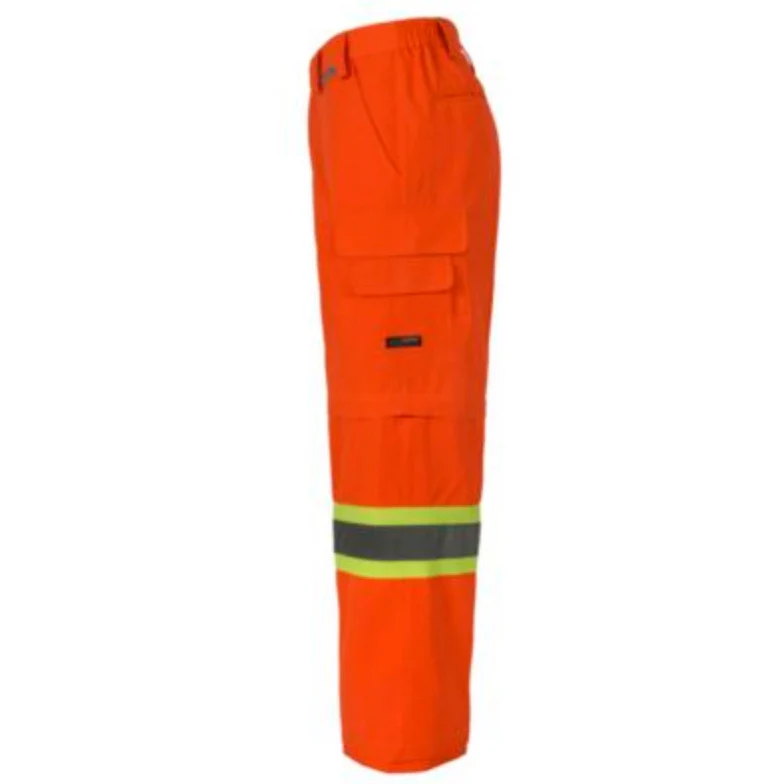 Pantalon de travail Coolworks cargo ventilé à haute visibilité pour hommes- CW2ORGA - Image 6