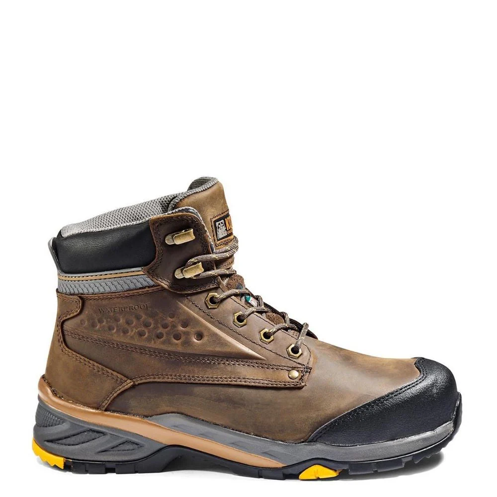 Botte de sécurité de travail Crusade Kodiak 6po pour hommes, à embout composite - Brun - Image 2