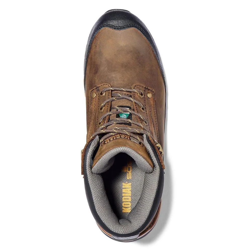 Botte de sécurité de travail Crusade Kodiak 6po pour hommes, à embout composite - Brun - Image 8