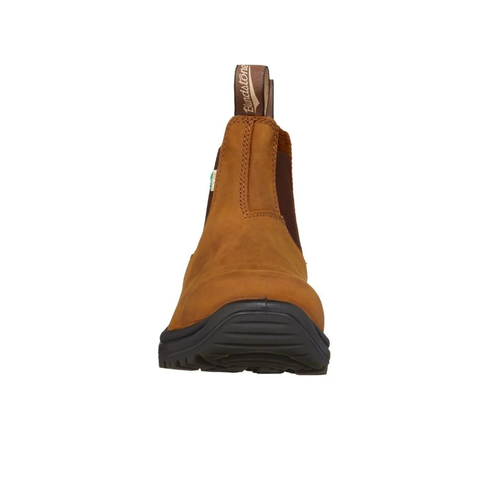 Botte de travail et de sécurité enfiler Blundstone 164 unisexe à cap d'acier - Crazy Horse - Image 4