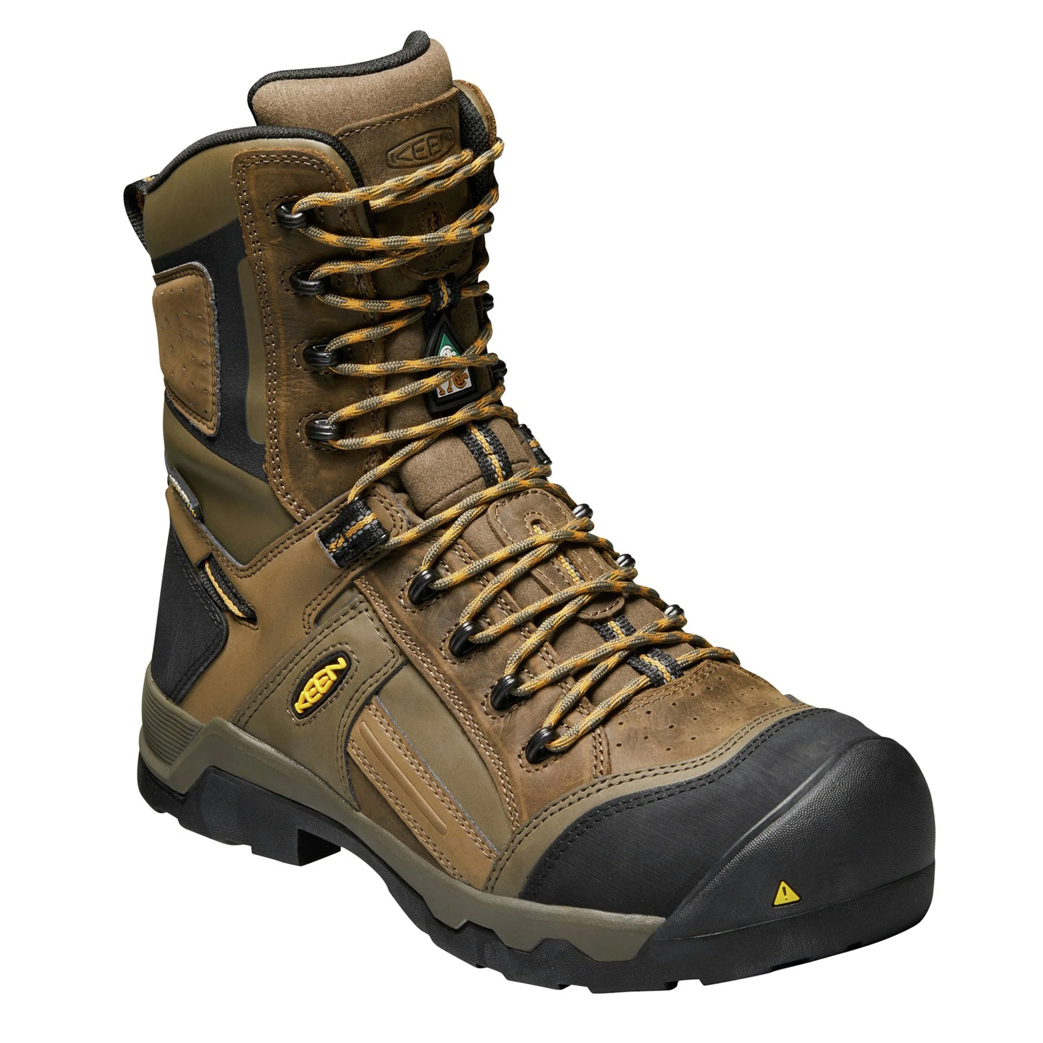 Botte de travail imperméables Keen Davenport 1017799 8 po pour hommes à cap de composite - Image 2