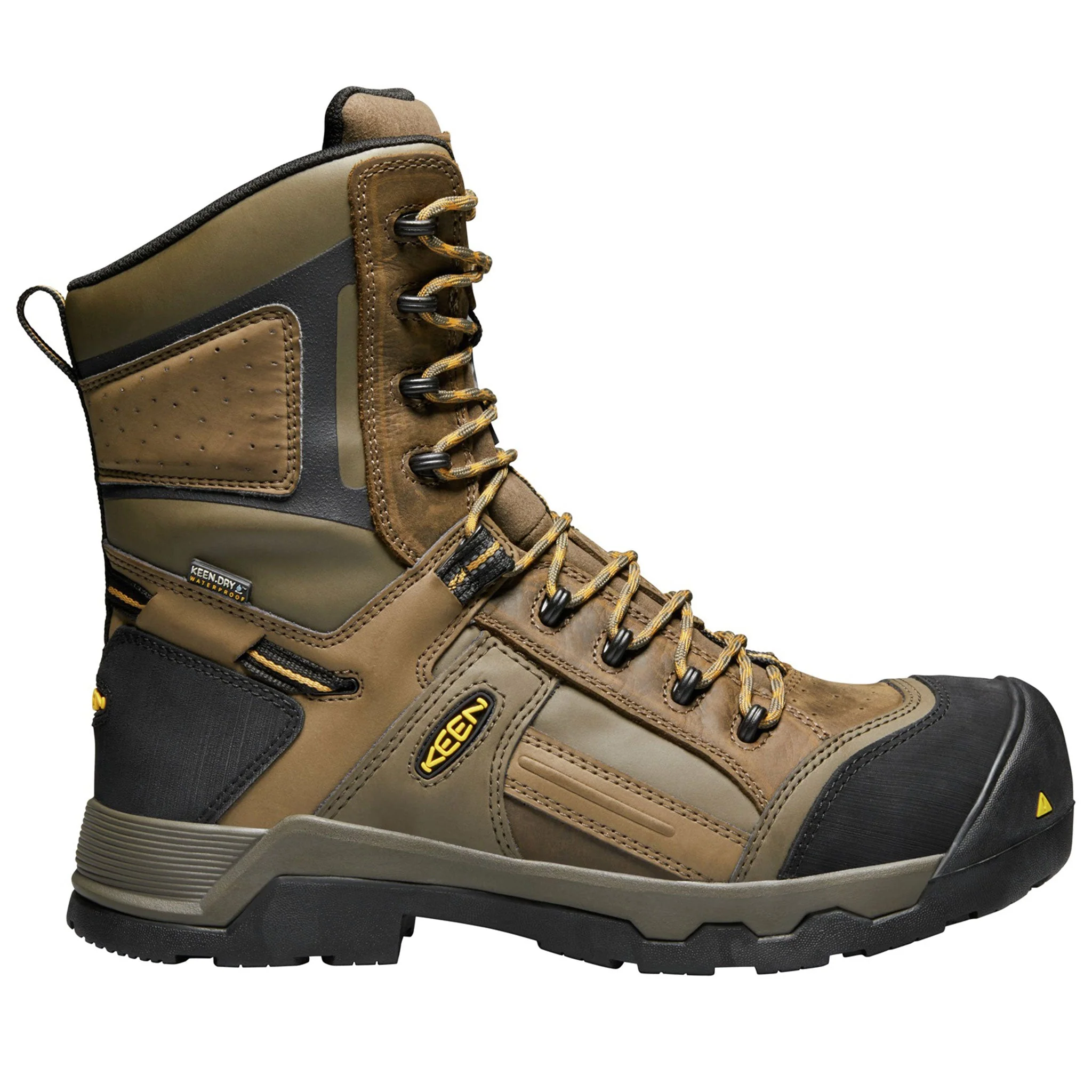 Botte de travail imperméables Keen Davenport 1017799 8 po pour hommes à cap de composite - Image 3