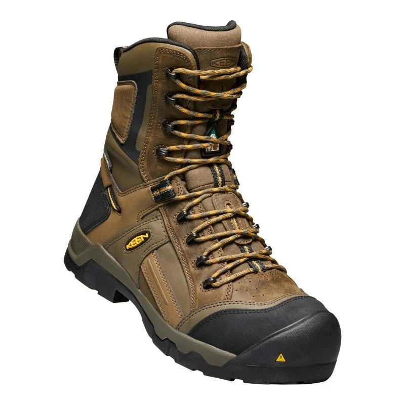 Botte de travail imperméables Keen Davenport 1017799 8 po pour hommes à cap de composite - Image 4
