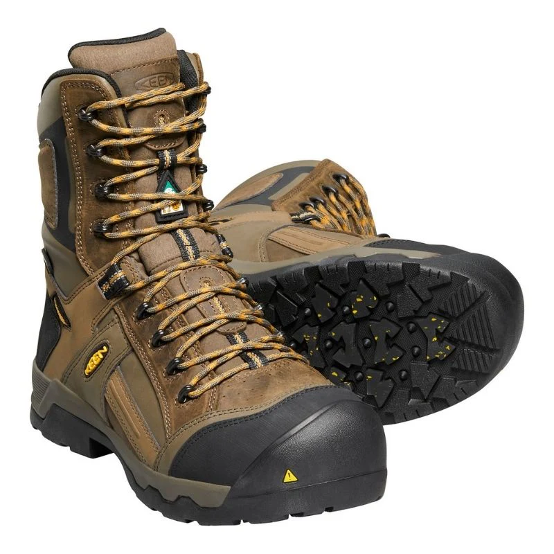Botte de travail imperméables Keen Davenport 1017799 8 po pour hommes à cap de composite - Image 7