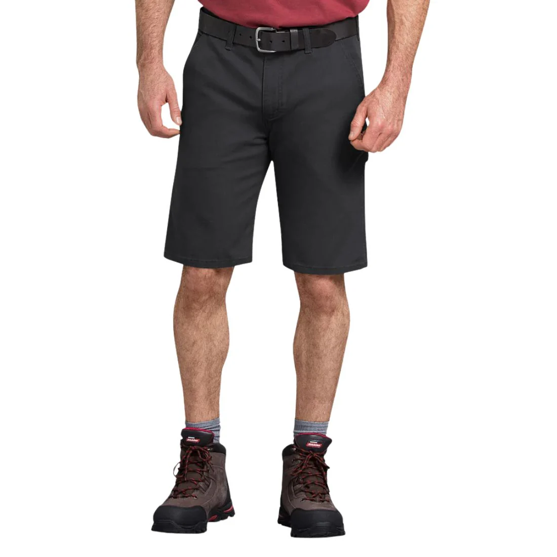 Dickies 11 "Tough Max ™ Short de travail Duck Carpenter pour hommes DX802 - Noir - Image 3