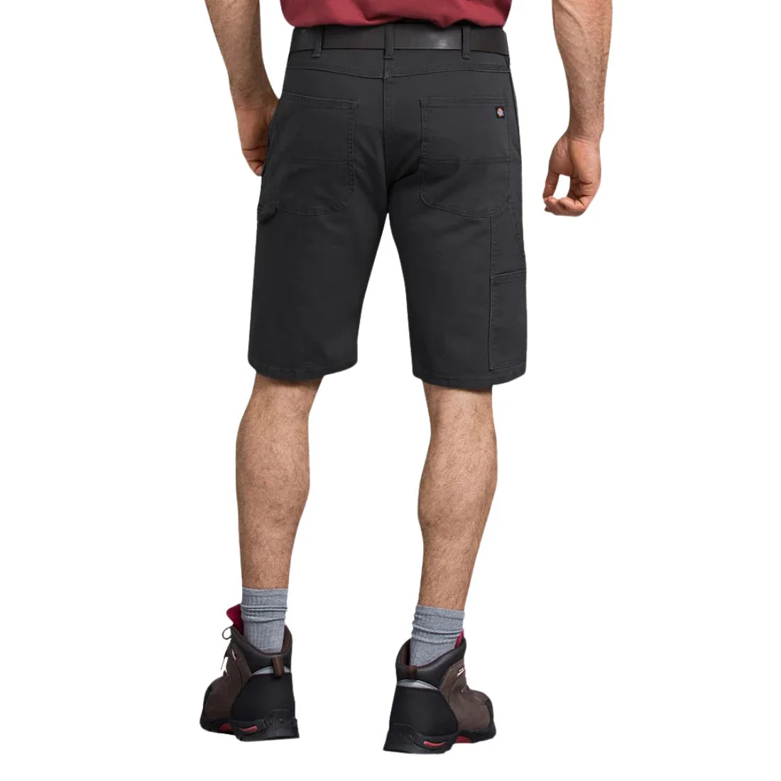Dickies 11 "Tough Max ™ Short de travail Duck Carpenter pour hommes DX802 - Noir - Image 4