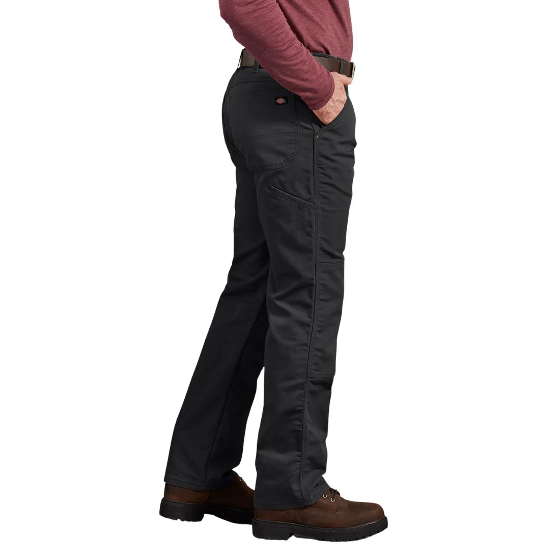Dickies Pantalon de travail en canard double genou coupe régulière pour hommes DP903 - Image 2