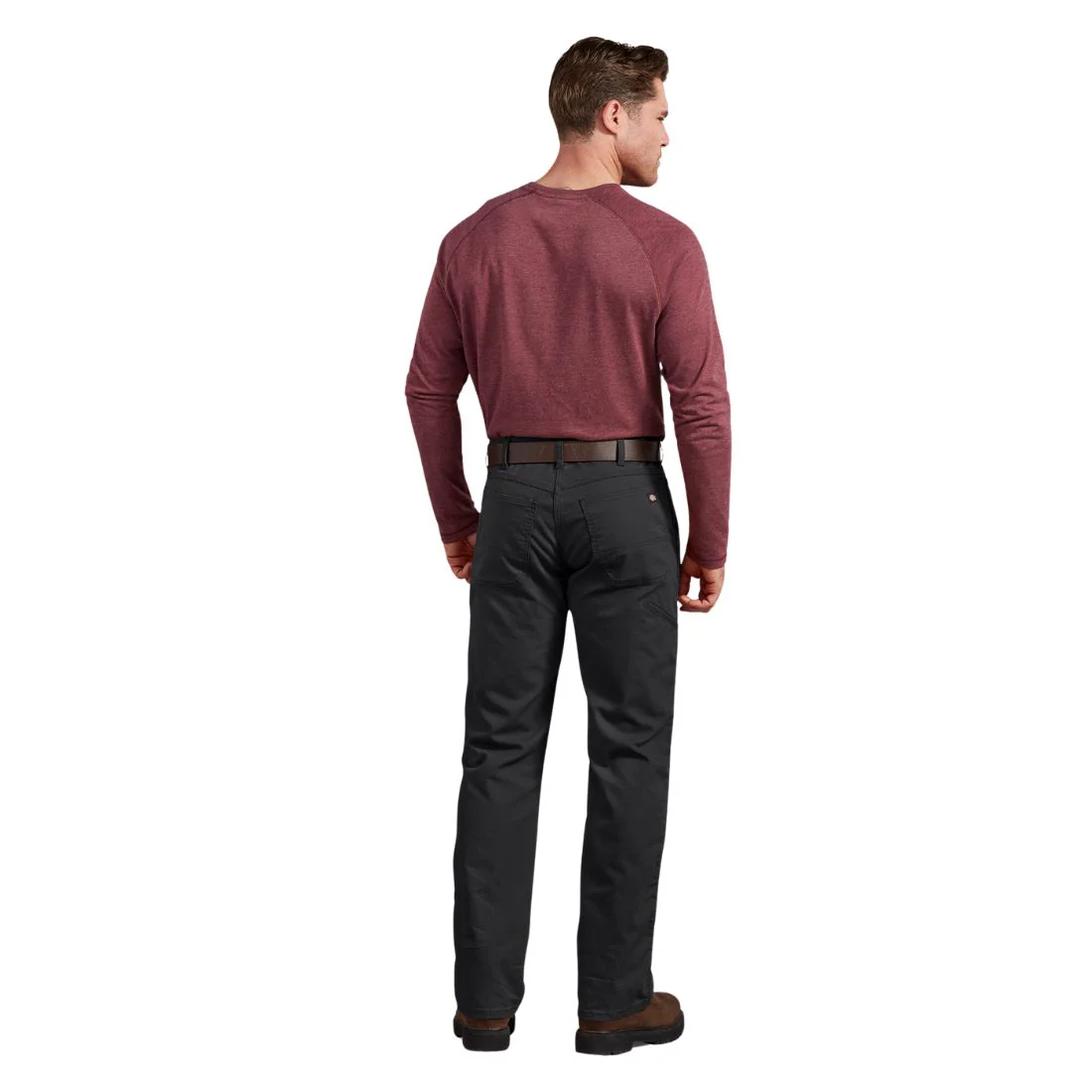 Dickies Pantalon de travail en canard double genou coupe régulière pour hommes DP903 - Image 4