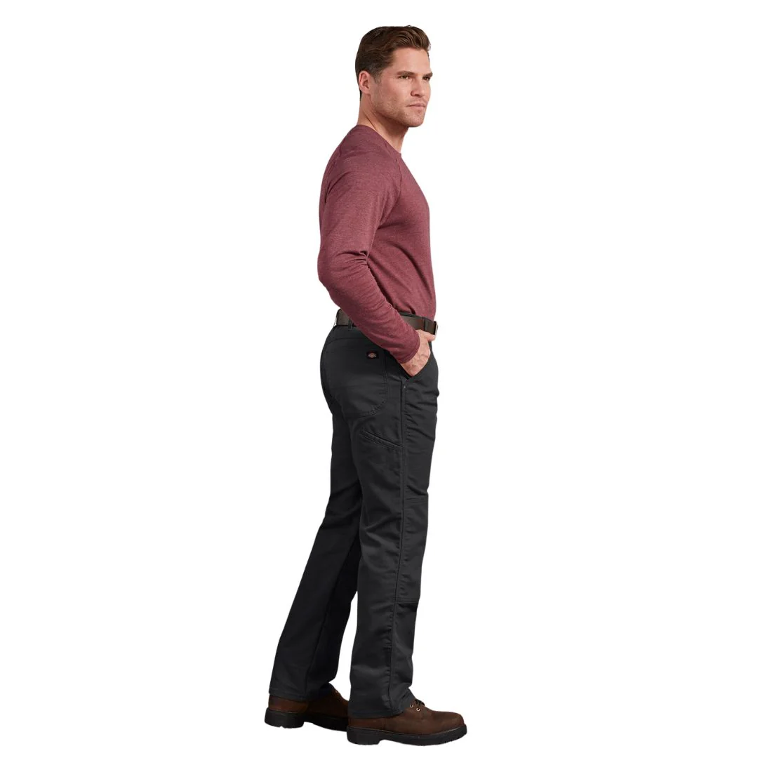 Dickies Pantalon de travail en canard double genou coupe régulière pour hommes DP903 - Image 5