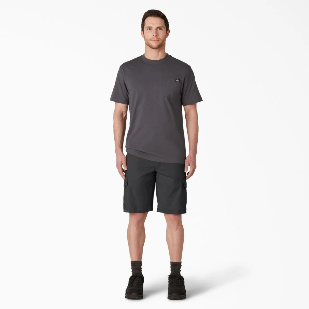 Dickies SR607 Short cargo de travail FLEX Cooling Performance 11" pour hommes - Noir - Image 4
