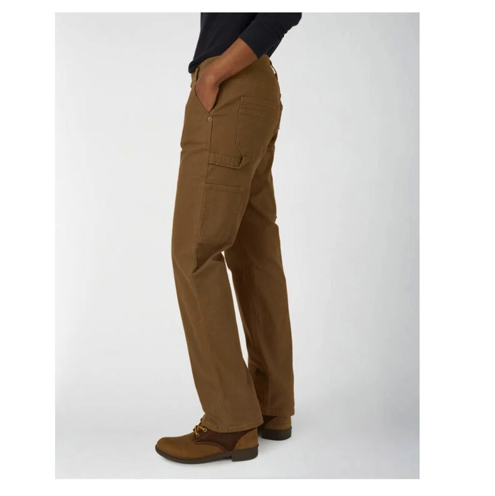 Dickies Stretch Duck Pantalon de travail Carpenter pour femmes FD2700 - Brun - Image 4
