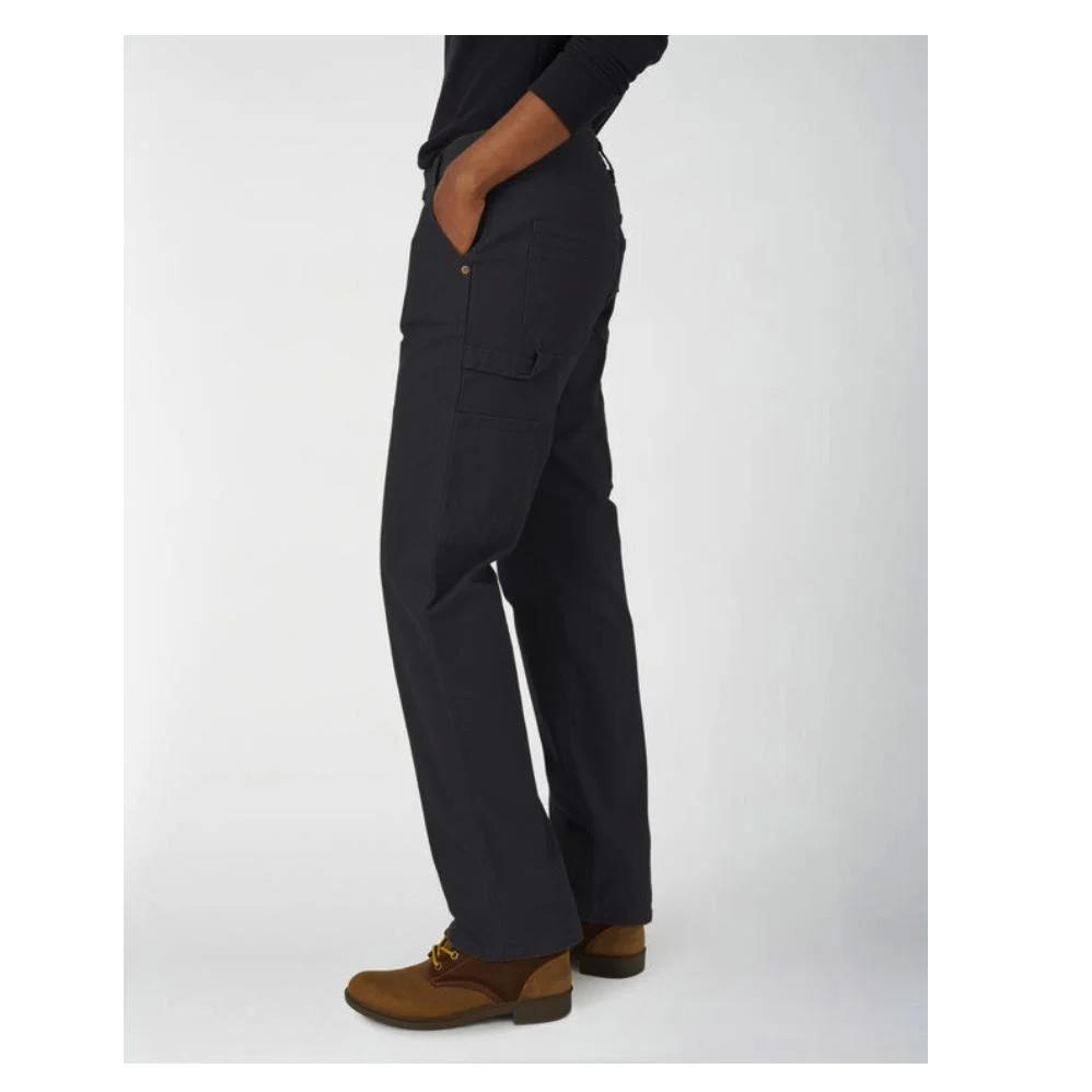 Dickies Stretch Duck Pantalon de travail Carpenter pour femmes FD2700 - Noir - Image 3