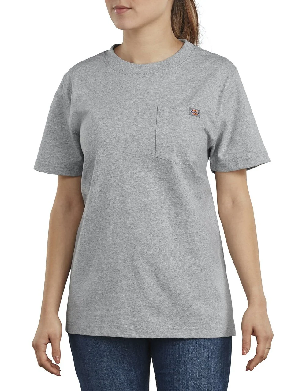 Dickies T-shirt épais à manches courtes pour femmes FS450 - Noir - Image 3