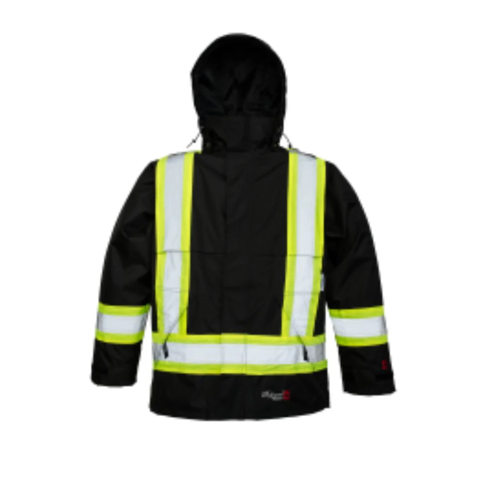Veste de travail haute visibilité anti-déchirure Viking Journeyman 300D Ripstop 3907FRJ - Image 3