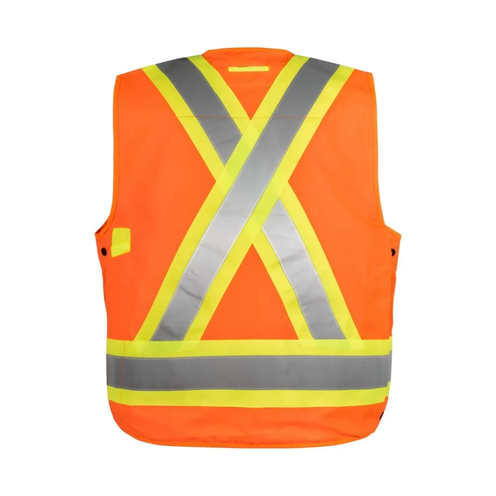 Gilet d'arpenteur Terra Hi-Vis - Orange 116522OR - Image 2