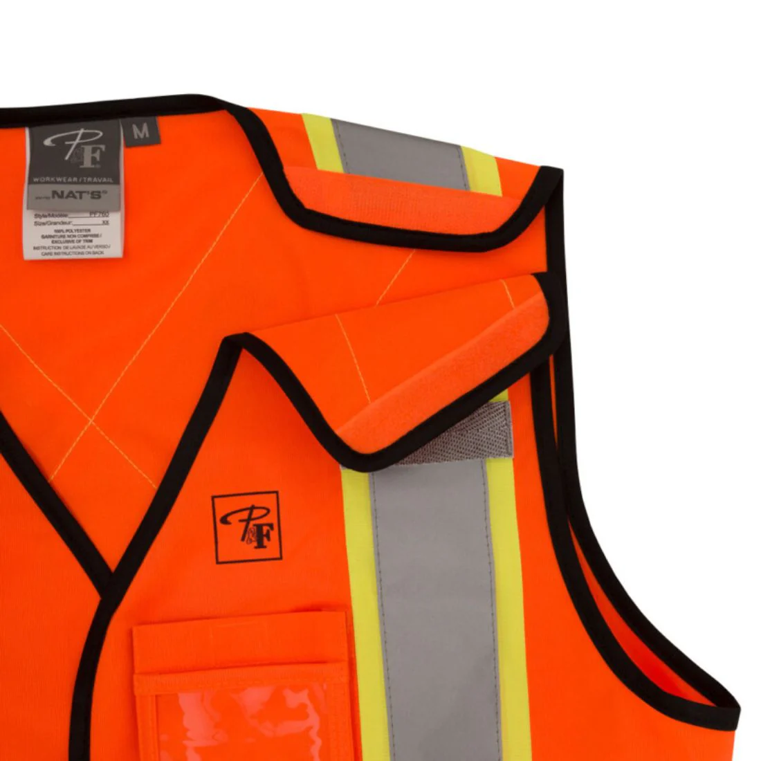 Gilet de sécurité haute visibilité P&F pour femme PF760 - Image 5