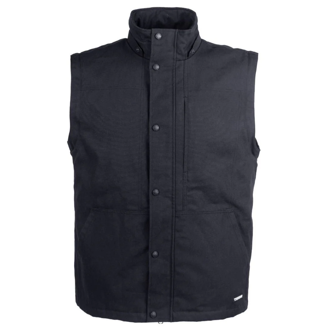 Gilet en toile 2 en 1 Terra pour hommes avec manches et capuche amovibles 100330 - Image 5