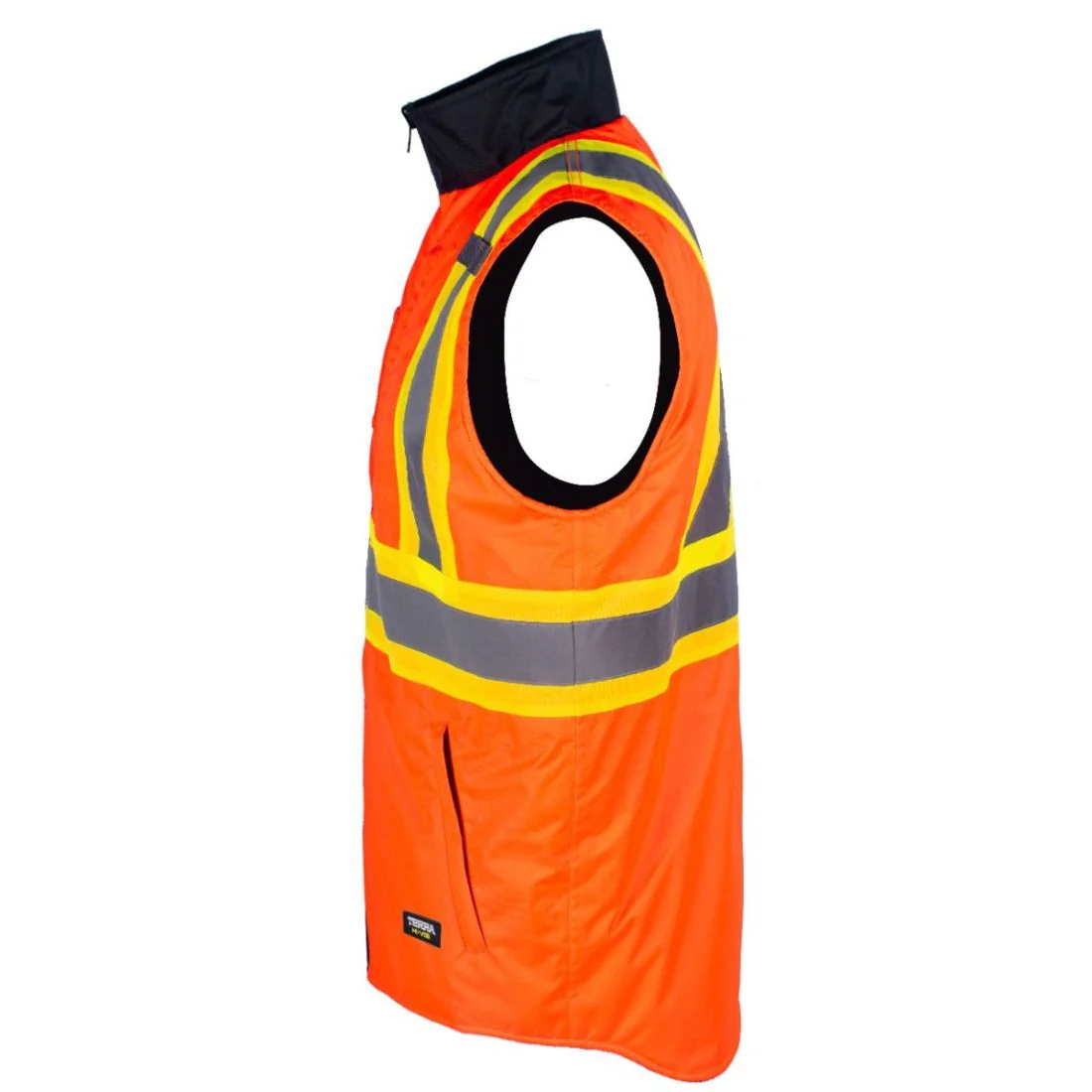 Gilet réversible isolé haute visibilité Terra pour hommes 116625 - Image 4