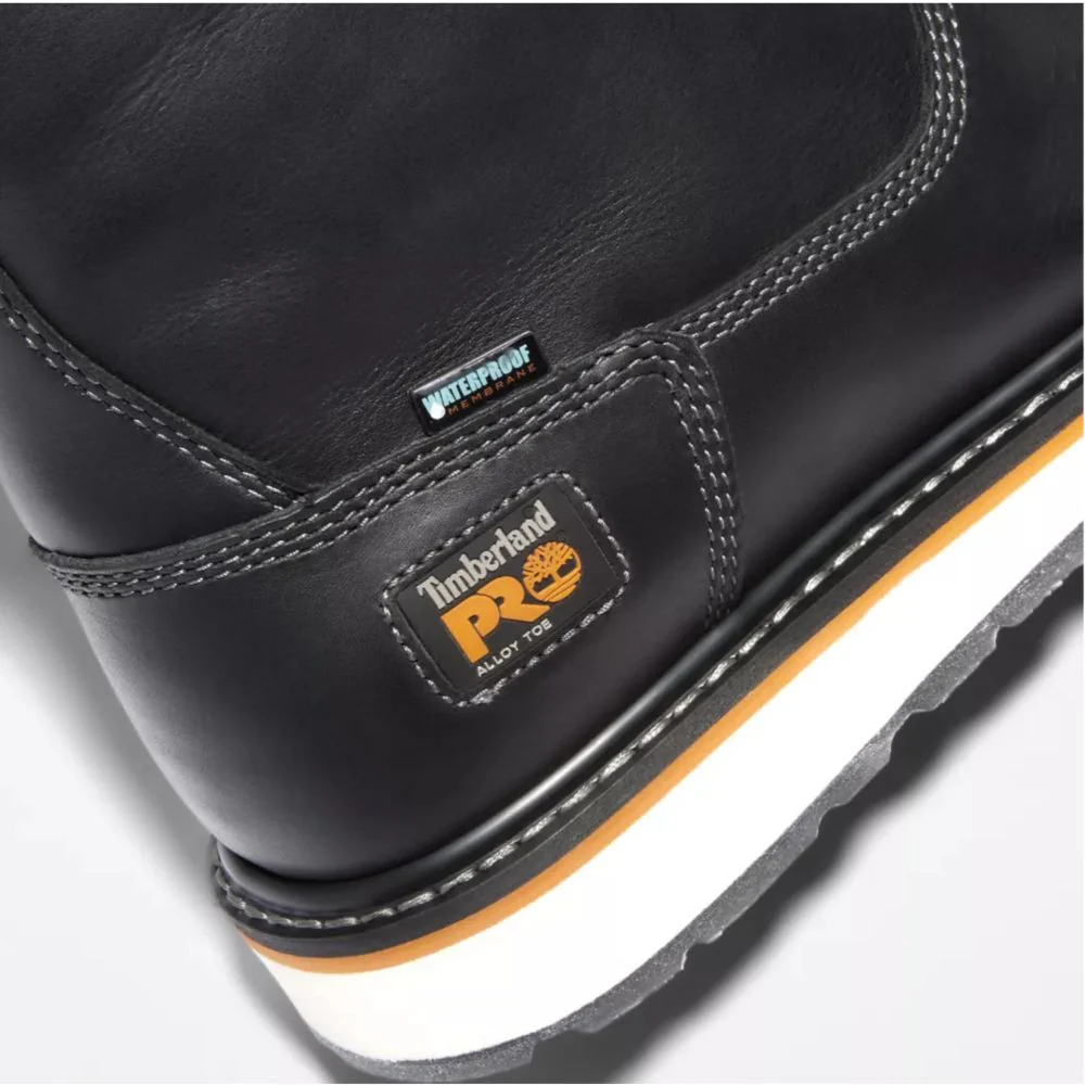 Botte de sécurité Gridworks Timberland PRO de 8po pour hommes, à cap d'acier A12EO - NOIR - Image 6
