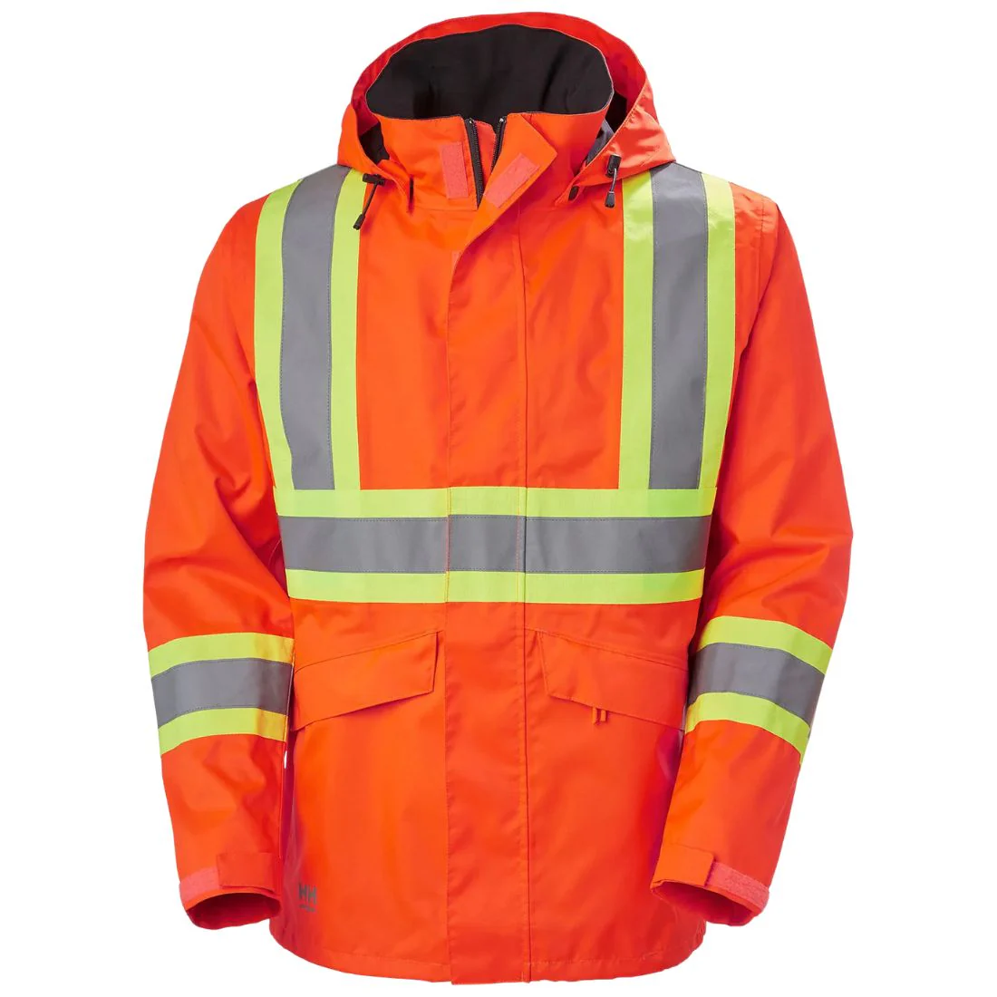 Helly Hansen Alta Hi Vis CSA Veste imperméable pour hommes 71088 - Orange - Image 3