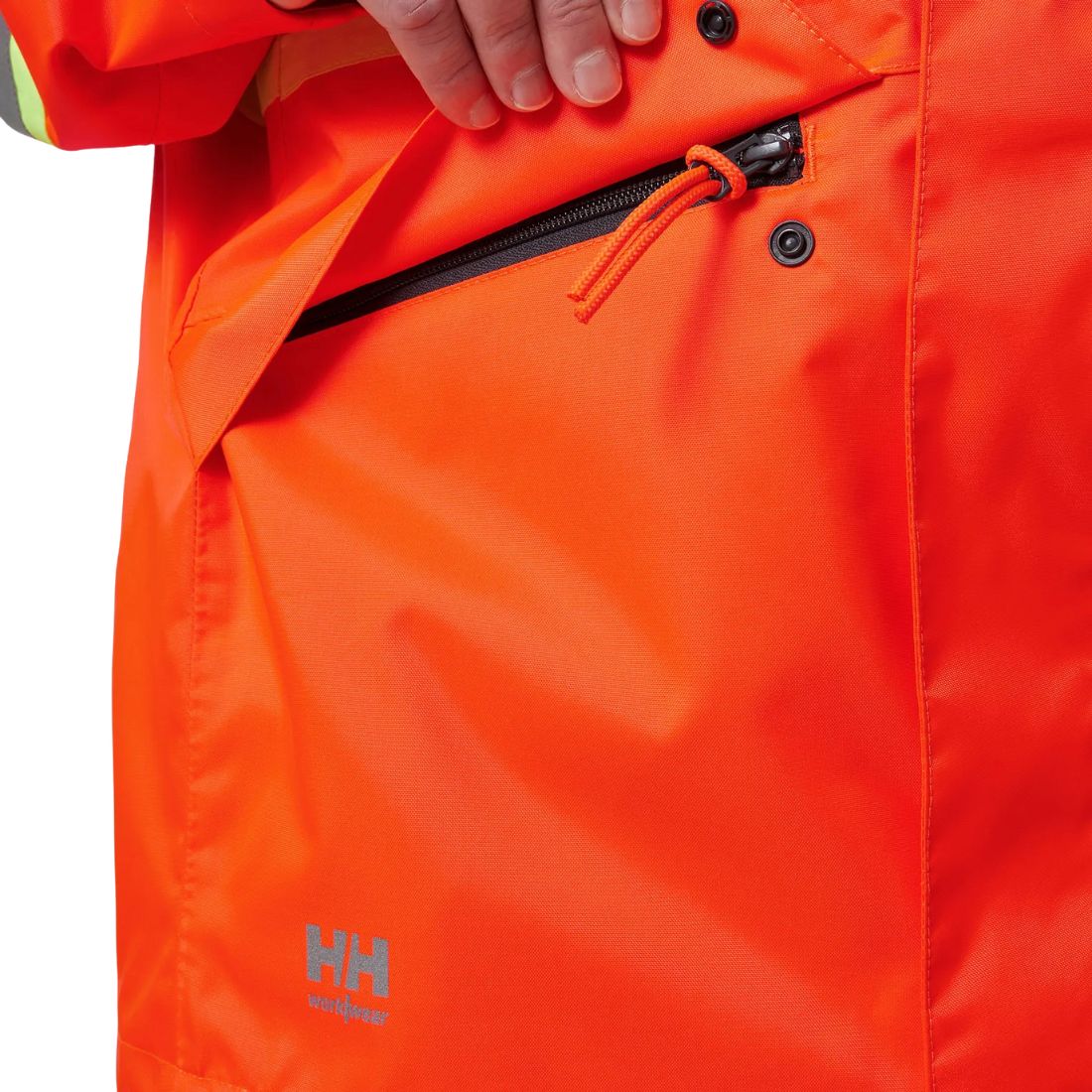Helly Hansen Alta Hi Vis CSA Veste imperméable pour hommes 71088 - Orange - Image 7