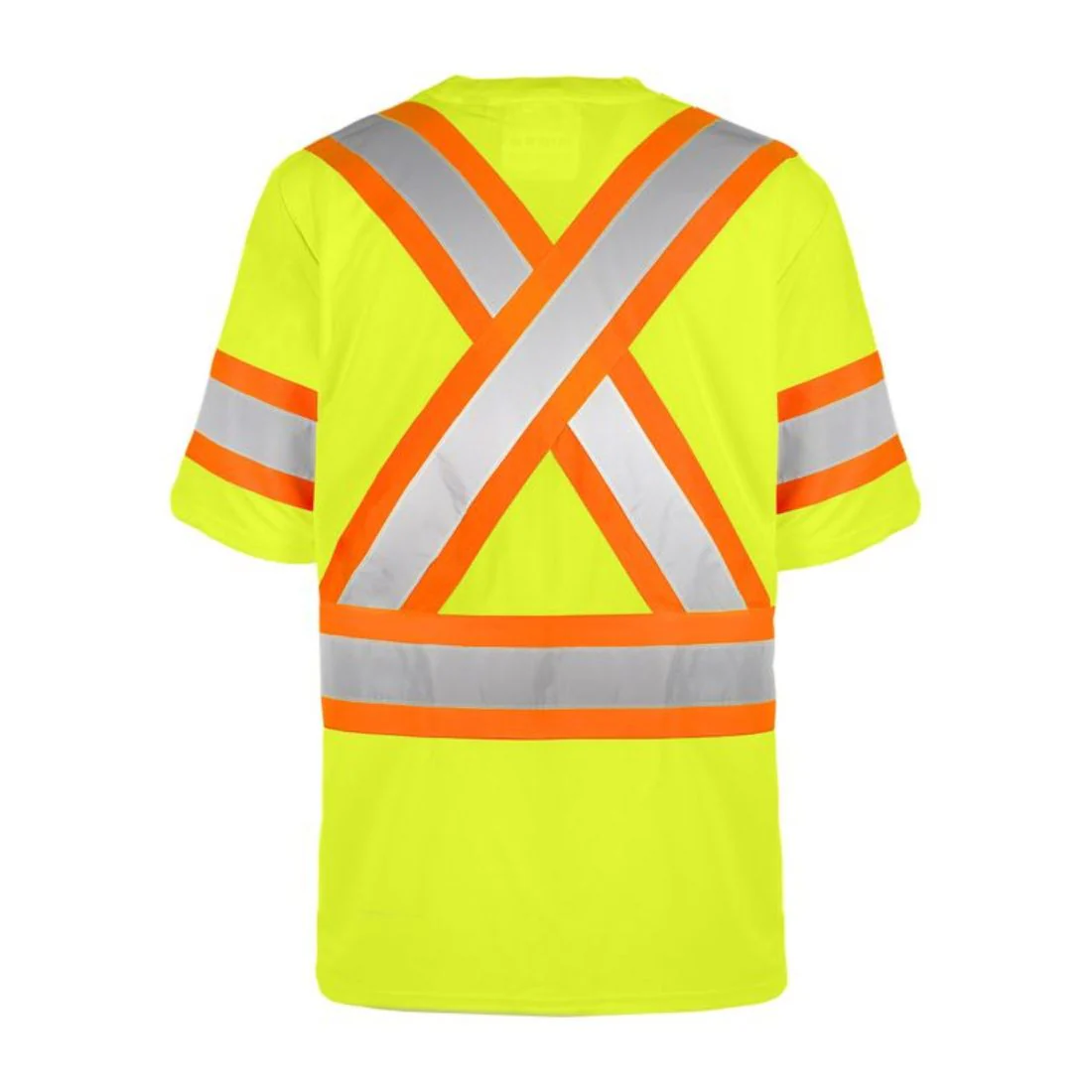 T-shirt à haute visibilité, à manches courtes 116524 - jaune - Image 3
