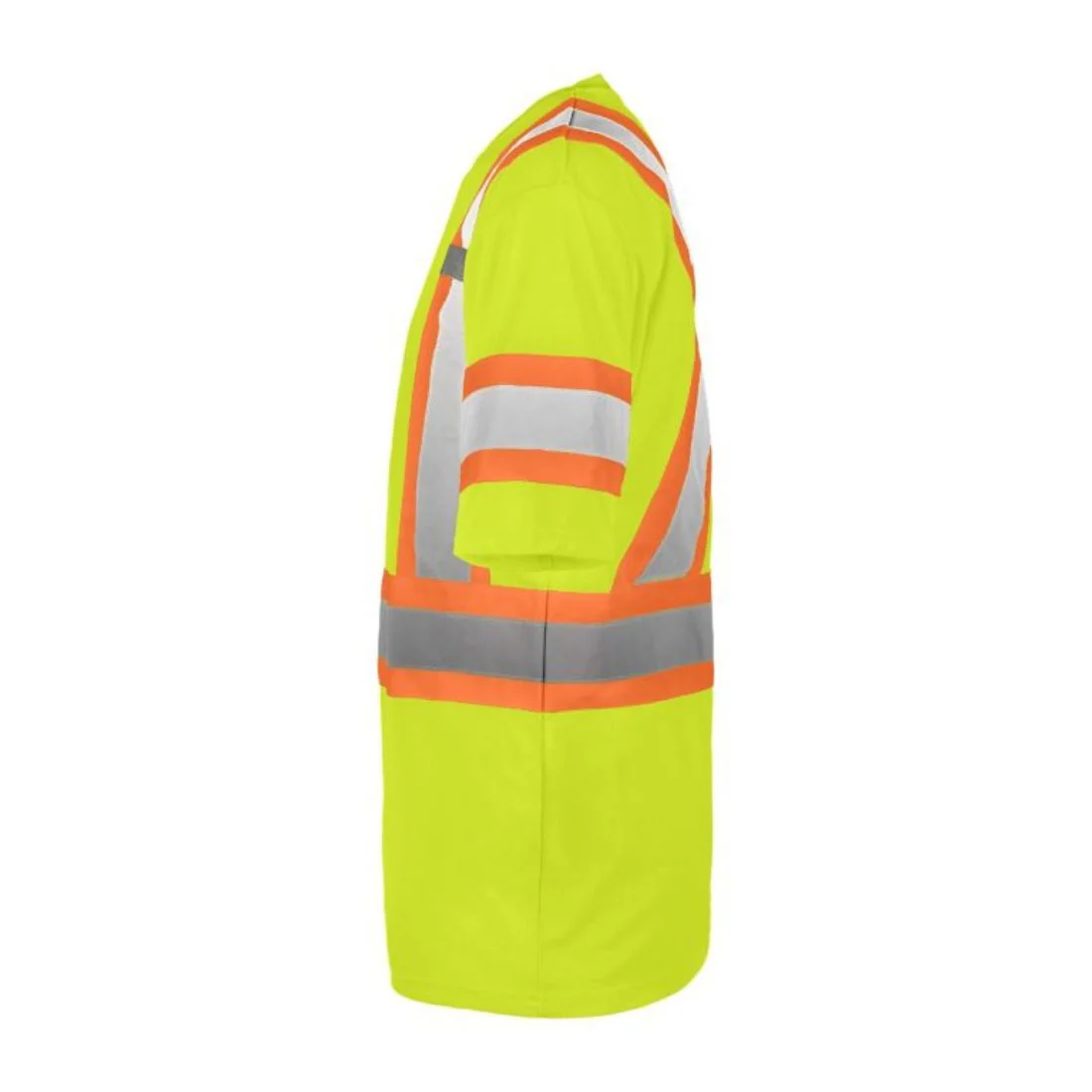 T-shirt à haute visibilité, à manches courtes 116524 - jaune - Image 4