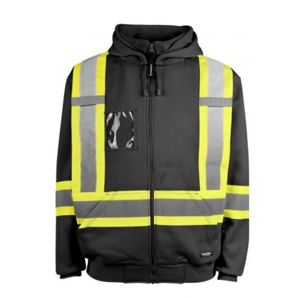 Terra veste de travail en polaire polyester haute visibilité 116506BK - Noir - Image 5