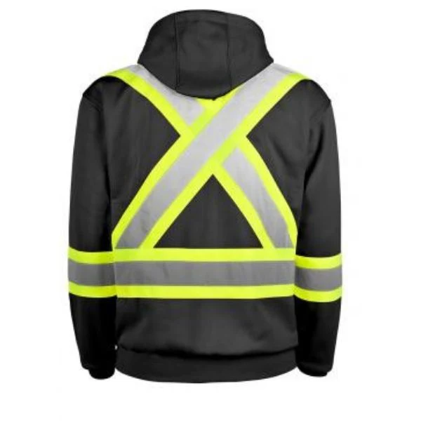 Terra veste de travail en polaire polyester haute visibilité 116506BK - Noir - Image 6