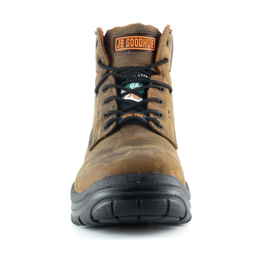 Bottes de travail Thunder JB Goodhue 30750 6 pouces pour hommes  à cap de composite - Marron - Image 4