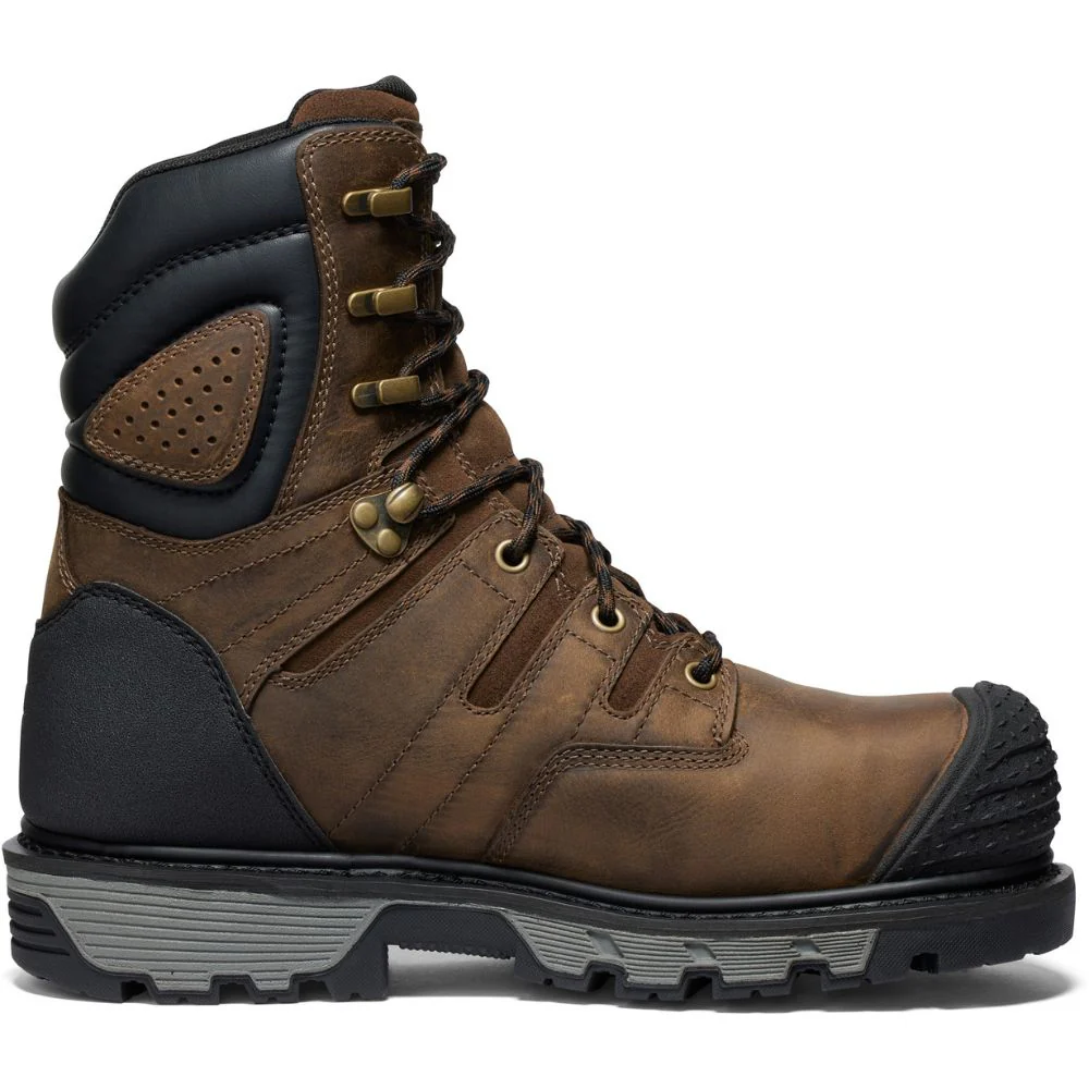 Keen Camden Botte de travail imperméable à bout composite de 8 po pour hommes 1027678 - Brun - Image 3