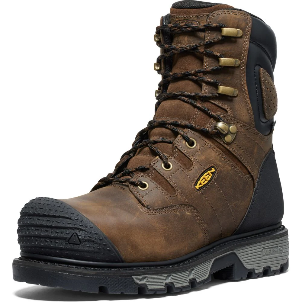 Keen Camden Botte de travail imperméable à bout composite de 8 po pour hommes 1027678 - Brun - Image 4